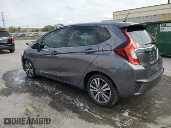 2015 Honda Fit EX-L with VIN 3HGGK5H88FM713414, listed as a Copart auction lot 48526905 with 140,601 mi miles and Salvage Title. Bid and sale history available at carsss.com. Image 2.