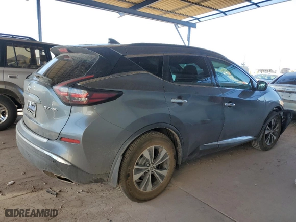 2020 Nissan Murano SV with VIN 5N1AZ2BS8LN166029, listed as a Copart auction lot 45992925 with 59,153 mi miles and Salvage Title. Bid and sale history available at carsss.com. Image 3.