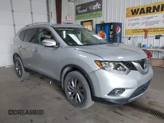 2016 Nissan Rogue SL with VIN 5N1AT2MV2GC737041, listed as a IAAI auction lot 42118333 with 46,213 mi miles and . Bid and sale history available at DreamBid. Image 1.