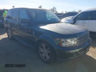 2006 Land Rover Range Rover Sport HSE with VIN SALSF25416A955688, listed as a IAAI auction lot 41290687 with 141,955 mi miles and . Bid and sale history available at DreamBid. Image 1.