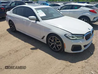 2023 BMW 5 Series 530i with VIN WBA53BH02PWY19741, listed as a IAAI auction lot 42003919 with 15,947 mi miles and . Bid and sale history available at DreamBid. Image 1.