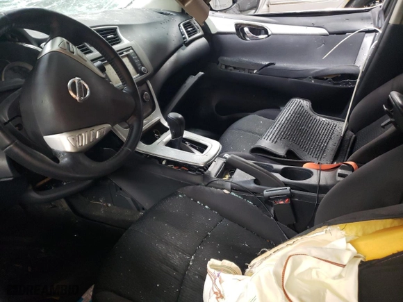 2013 Nissan Sentra SV with VIN 3N1AB7AP5DL753800, listed as a Copart auction lot 47475395 with 0 mi miles and Non Repairable. Bid and sale history available at carsss.com. Image 7.