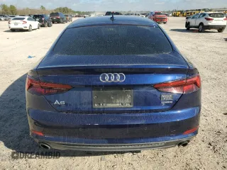 2019 Audi A5 Sportback Premium Plus with VIN WAUENCF51KA096467, listed as a Copart auction lot 42970494 with 34,753 mi miles. Bid and sale history available at carsss.com. Image 6.
