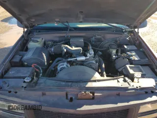 1997 GMC Yukon with VIN 1GKEK13R0VJ710179, listed as a Copart auction lot 81374234 with 186,257 mi miles and Salvage Title. Bid and sale history available at carsss.com. Image 13.