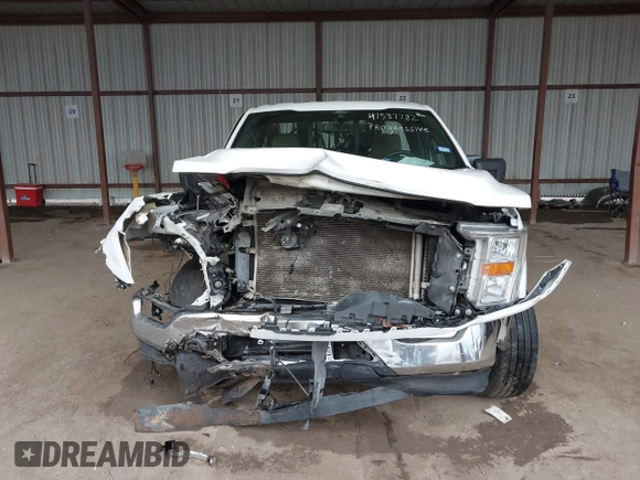 2022 Ford F-150 XL with VIN 1FTMF1CP0NKD88843, listed as a IAAI auction lot 41537782 with 115,316 mi miles. Bid and sale history available at carsss.com. Image 6.