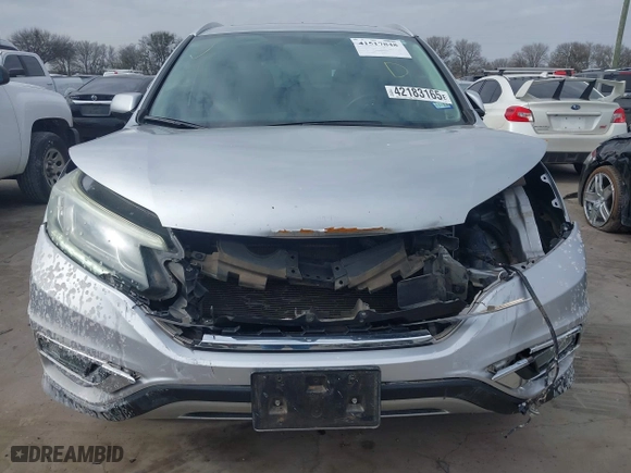 2016 Honda CR-V EX-L with VIN 2HKRM4H79GH629256, listed as a IAAI auction lot 41517848 with 161,220 mi miles. Bid and sale history available at carsss.com. Image 12.