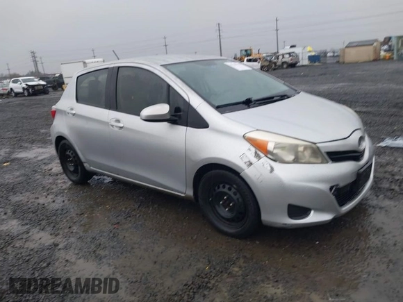 2013 Toyota Yaris L with VIN JTDKTUD32DD553842, listed as a IAAI auction lot 41231910 with 155,158 mi miles. Bid and sale history available at carsss.com. Image 1.