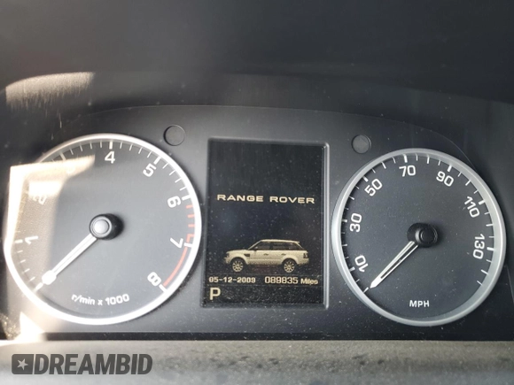 2013 Land Rover Range Rover Sport HSE Lux with VIN SALSK2D42DA775937, listed as a Copart auction lot 59769845 with 89,835 mi miles and Salvage title. Bid and sale history available at DreamBid. Image 9.