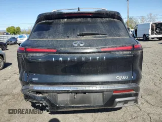 2023 Infiniti QX60 Sensory z VIN 5N1DL1GS4PC372225, wystawiony jako Copart lot #49981375 z przebiegiem 3 892 mil mil oraz Czysty tytuł • Clean title. Historia ofert i sprzedaży dostępna na DreamBid. Obrazek 6.