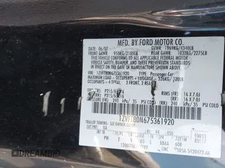 2007 Ford Mustang Deluxe с VIN 1ZVFT80N675361920, выставлен на аукционе IAAI как лот 42196804 с пробегом Не указан миль и . История ставок и продаж доступна на DreamBid. Изображение 9.