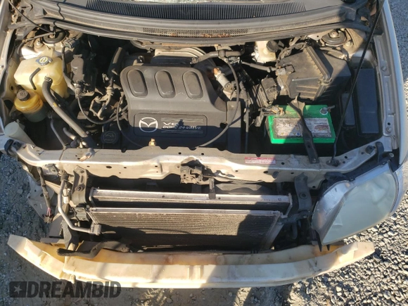 2003 Mazda MPV LX with VIN JM3LW28A930352557, listed as a Copart auction lot 77482554 with Not Provided miles and Salvage Title. Bid and sale history available at carsss.com. Image 12.