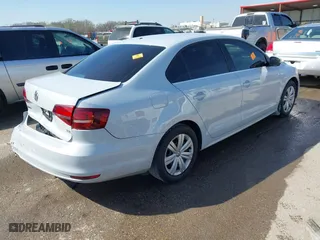 2017 Volkswagen Jetta 1.4T S with VIN 3VW167AJ2HM287690, listed as a IAAI auction lot 41837464 with 116,604 mi miles. Bid and sale history available at carsss.com. Image 4.