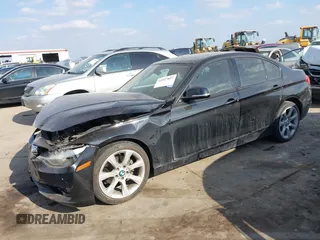 2015 BMW 3 Series 328i with VIN WBA3A5C55FF607013, listed as a IAAI auction lot 41527827 with 80,000 mi miles. Bid and sale history available at carsss.com. Image 2.