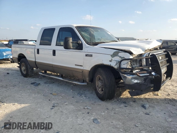 2002 Ford F-350 XL with VIN 1FTSW30F02EB62259, listed as a Copart auction lot 44232015 with 507,871 mi miles and Salvage Title. Bid and sale history available at DreamBid. Image 4.