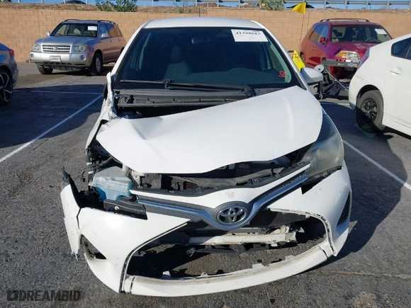 2015 Toyota Yaris L with VIN VNKKTUD38FA046276, listed as a IAAI auction lot 41398583 with NaN miles. Bid and sale history available at carsss.com. Image 12.