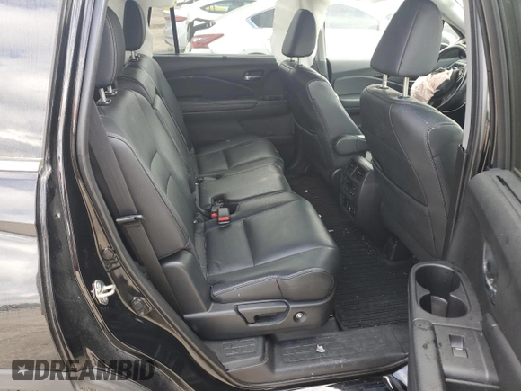 2021 Honda Pilot Touring 8-Passenger with VIN 5FNYF5H96MB000075, listed as a Copart auction lot 79339844 with 53,078 mi miles and Salvage Title. Bid and sale history available at DreamBid. Image 12.