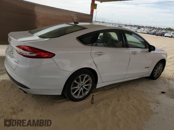 2017 Ford Fusion Hybrid SE with VIN 3FA6P0LU3HR209187, listed as a Copart auction lot 58320045 with 161,449 mi miles and Salvage title. Bid and sale history available at DreamBid. Image 3.
