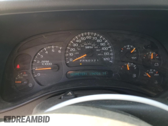 2007 GMC Sierra 1500HD SLE z VIN 1GTGK13U97F142349, wystawiony jako Copart lot #79495514 z przebiegiem 194 916 mil mil oraz Czysty tytuł • Clean title. Historia ofert i sprzedaży dostępna na DreamBid. Obrazek 9.