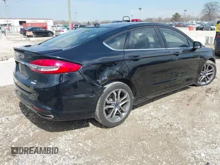 2017 Ford Fusion SE with VIN 3FA6P0H90HR253779, listed as a IAAI auction lot 41893736 with 165,995 mi miles. Bid and sale history available at carsss.com. Image 4.