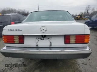 1986 Mercedes-Benz 560 with VIN WDBCA39DXGA247336, listed as a Copart auction lot 49280205 with 161,054 mi miles and Clean Title. Bid and sale history available at DreamBid. Image 6.