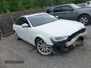2013 Audi A4 Premium Plus with VIN WAUEFAFL6DN034252, listed as a IAAI auction lot 42122753 with 78,456 mi miles. Bid and sale history available at carsss.com. Image 1.