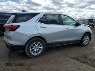 2022 Chevrolet Equinox LT with VIN 3GNAXKEV7NS104735, listed as a Copart auction lot 52773035 with 27,331 mi miles and Clean Title. Bid and sale history available at DreamBid. Image 3.