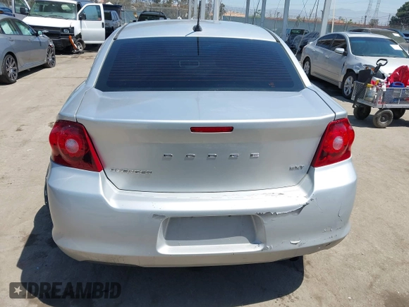 2012 Dodge Avenger SXT with VIN 1C3CDZCB8CN194999, listed as a IAAI auction lot 42385850 with 157,100 mi miles and . Bid and sale history available at DreamBid. Image 16.