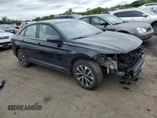 2024 Volkswagen Jetta S с VIN 3VW5M7BU6RM102431, выставлен на аукционе Copart как лот 58212985 с пробегом 6 065 миль миль и Списание • Salvage title. История ставок и продаж доступна на DreamBid. Изображение 4.