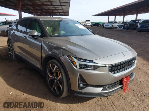 2021 Polestar 2 Launch Edition z VIN LPSED3KAXML011800, wystawiony jako IAAI lot #41251249 z przebiegiem 44 573 mil mil oraz . Historia ofert i sprzedaży dostępna na DreamBid. Obrazek 1.