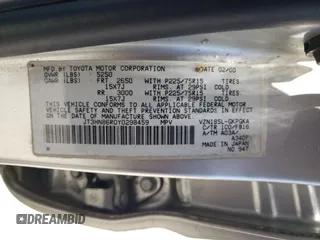 2000 Toyota 4Runner SR5 z VIN JT3HN86R0Y0298459, wystawiony jako Copart lot #58188415 z przebiegiem 138 312 mil mil oraz Czysty tytuł • Clean title. Historia ofert i sprzedaży dostępna na DreamBid. Obrazek 13.