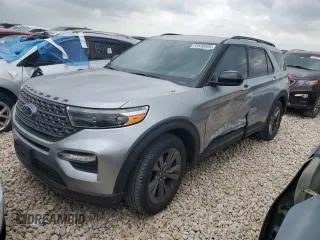 2022 Ford Explorer XLT z VIN 1FMSK7DH9NGC41271, wystawiony jako Copart lot #53530595 z przebiegiem 10 620 mil mil oraz Czysty tytuł • Clean title. Historia ofert i sprzedaży dostępna na DreamBid. Obrazek 1.
