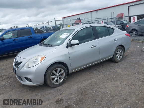 2012 Nissan Versa SV with VIN 3N1CN7AP6CL823626, listed as a IAAI auction lot 42662967 with 150,849 mi miles and . Bid and sale history available at DreamBid. Image 2.