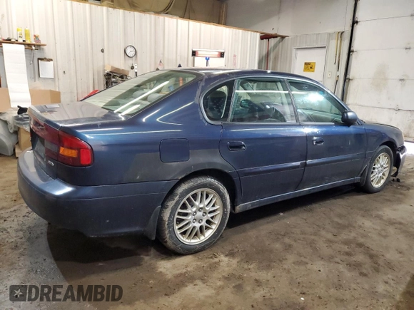 2004 Subaru Legacy Sedan (Natl) L with VIN 4S3BE625047202999, listed as a Copart auction lot 50122485 with 186,584 mi miles and Salvage Title. Bid and sale history available at carsss.com. Image 3.