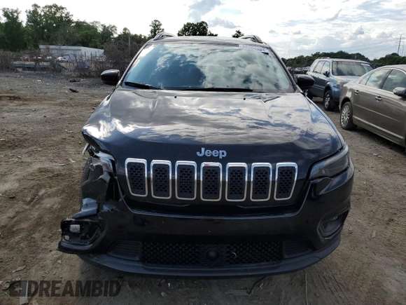 2022 Jeep Cherokee Latitude Lux with VIN 1C4PJLMN6ND549396, listed as a Copart auction lot 56864084 with 43,556 mi miles and Salvage title. Bid and sale history available at DreamBid. Image 5.