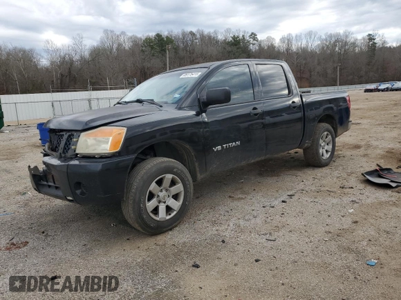 2008 Nissan Titan XE with VIN 1N6AA07D98N359661, listed as a Copart auction lot 43989065 with 171,479 mi miles and Salvage Title. Bid and sale history available at carsss.com. Image 1.