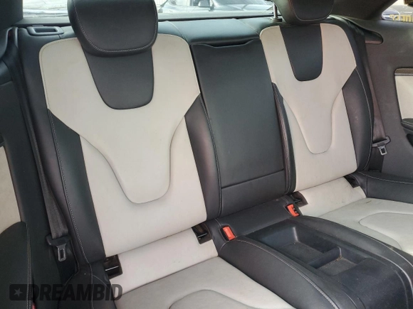 2016 Audi S5 Premium Plus with VIN WAUC4AFR6GA040971, listed as a Copart auction lot 81013414 with 121,417 mi miles and Salvage Title. Bid and sale history available at carsss.com. Image 10.