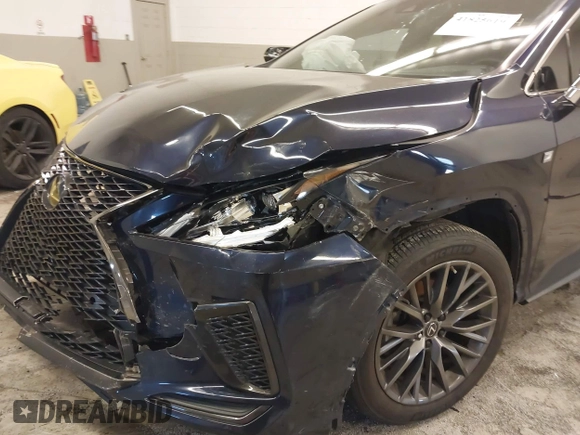 2021 Lexus RX 350 F Sport with VIN 2T2SZMDA6MC293404, listed as a IAAI auction lot 41825619 with 61,599 mi miles and . Bid and sale history available at DreamBid. Image 18.