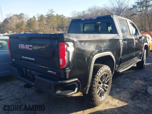 2021 GMC Sierra 1500 AT4 with VIN 1GTP9EEL8MZ199711, listed as a IAAI auction lot 41479583 with 78,492 mi miles. Bid and sale history available at carsss.com. Image 4.