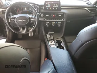 2020 Genesis G70 2.0T z VIN KMTG64LA5LU059925, wystawiony jako Copart lot #57105395 z przebiegiem 73 950 mil mil oraz Nie do naprawy • Non repairable. Historia ofert i sprzedaży dostępna na DreamBid. Obrazek 8.