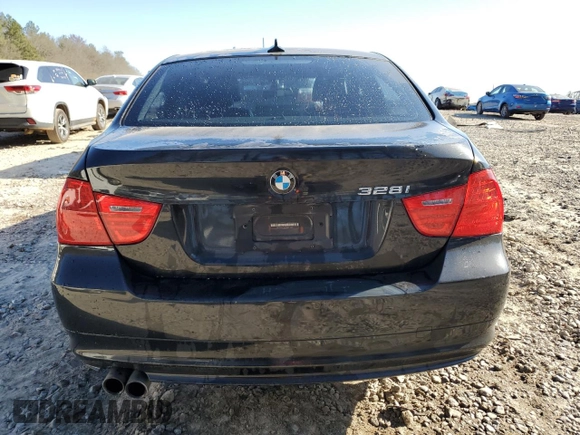 2011 BMW 3 Series 328i with VIN WBAPH7G52BNN05378, listed as a Copart auction lot 46983785 with 169,752 mi miles and Salvage Title. Bid and sale history available at carsss.com. Image 6.