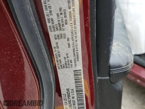 2023 Jeep Grand Cherokee Limited with VIN 1C4RJKBG7P8842548, listed as a Copart auction lot 44176345 with Not provided miles and Salvage title. Bid and sale history available at DreamBid. Image 13.