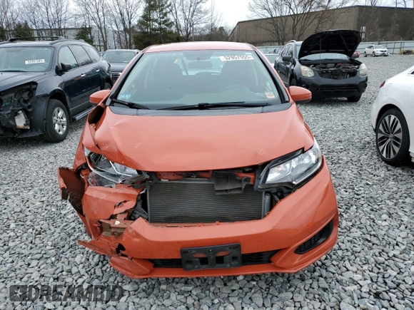 2018 Honda Fit LX with VIN 3HGGK5H43JM700138, listed as a Copart auction lot 52957555 with 55,309 mi miles and Salvage Title. Bid and sale history available at carsss.com. Image 5.