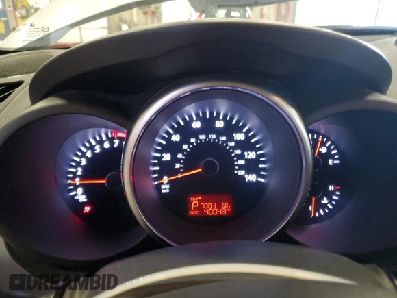 2012 Kia Soul + with VIN KNDJT2A66C7386879, listed as a Copart auction lot 54155375 with 40,043 mi miles and Salvage Title. Bid and sale history available at DreamBid. Image 9.