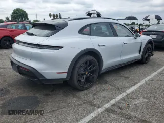 2023 Porsche Taycan 4 with VIN WP0BA2Y13PSA60032, listed as a Copart auction lot 68658963 with 4,572 mi miles and . Bid and sale history available at DreamBid. Image 3.