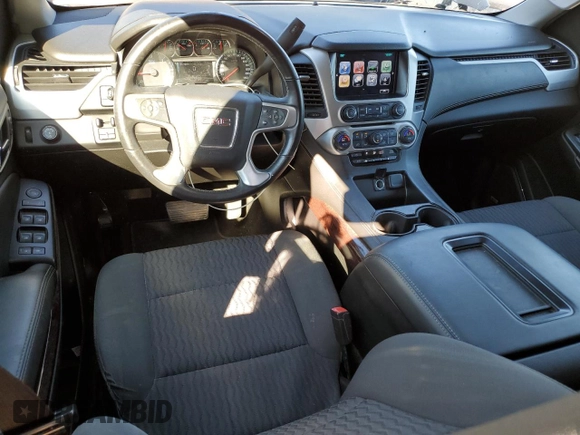 2017 GMC Yukon SLE with VIN 1GKS1AKC5HR221558, listed as a Copart auction lot 82817444 with 166,083 mi miles and Salvage Title. Bid and sale history available at carsss.com. Image 8.