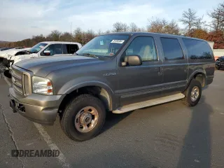 2005 Ford Excursion Limited with VIN 1FMNU43S65ED42492, listed as a Copart auction lot 78109384 with 125,589 mi miles and Clean Title. Bid and sale history available at DreamBid. Image 1.