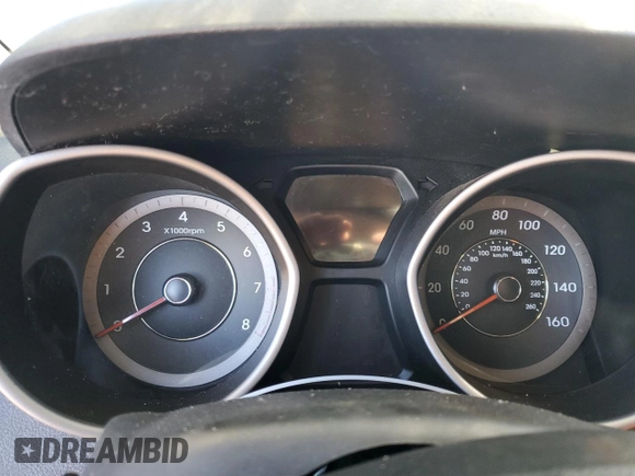2013 Hyundai Elantra Coupe GS with VIN KMHDH6AE1DU006214, listed as a Copart auction lot 80782774 with 0 mi miles and Salvage Title. Bid and sale history available at carsss.com. Image 9.