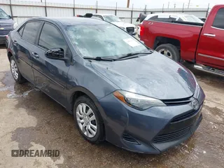 2018 Toyota Corolla L with VIN 5YFBURHE0JP765217, listed as a IAAI auction lot 42461318 with 109,076 mi miles and . Bid and sale history available at DreamBid. Image 1.