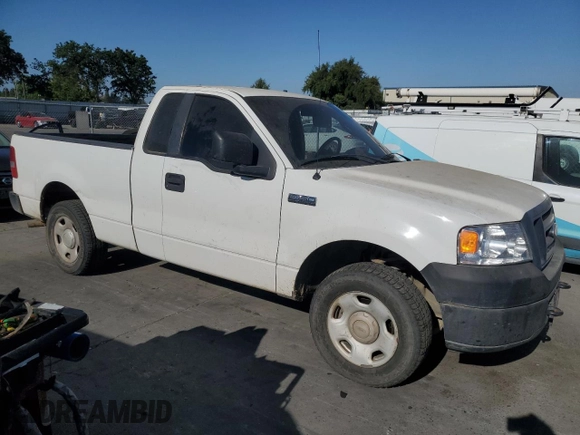 2007 Ford F-150 XL z VIN 1FTRF12257KB83095, wystawiony jako Copart lot #60567795 z przebiegiem 133 543 mil mil oraz Szkoda całkowita • Salvage title. Historia ofert i sprzedaży dostępna na DreamBid. Obrazek 4.