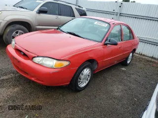 1998 Ford Escort SE with VIN 1FAFP13P9WW215988, listed as a Copart auction lot 83483314 with 104,796 mi miles and Salvage Title. Bid and sale history available at carsss.com. Image 1.